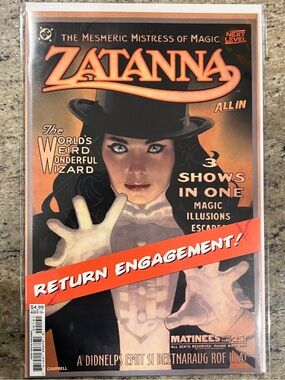 Zatanna#1 (DC Comics) Cover C Adam Hughes Variant First Print